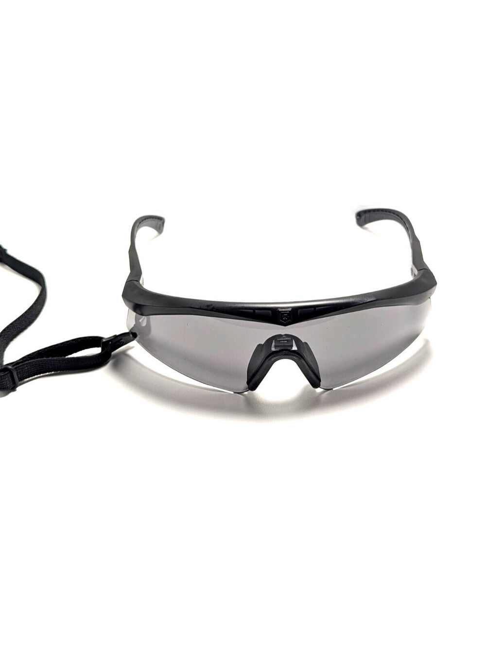 Apel Revision EN166 Classic Gray UV Black Outdoor Shield Men's Sports Sunglasses